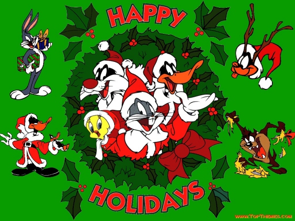 Happy holidays by Looney Tunes