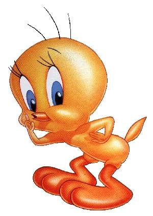 Orange looking Tweety