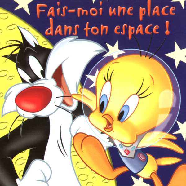 Sylvester and Tweety fais-moi une place dans ton espace