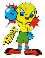 Tweety boxing