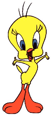 Tweety happy