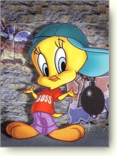 Tweety is the boss