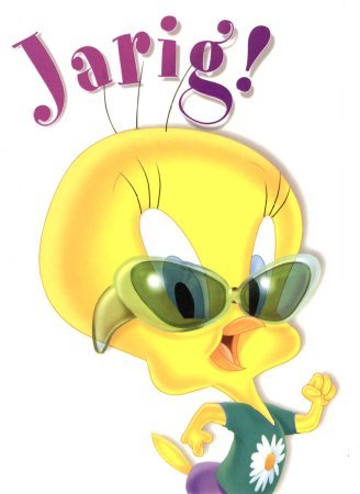 Tweety jarig!