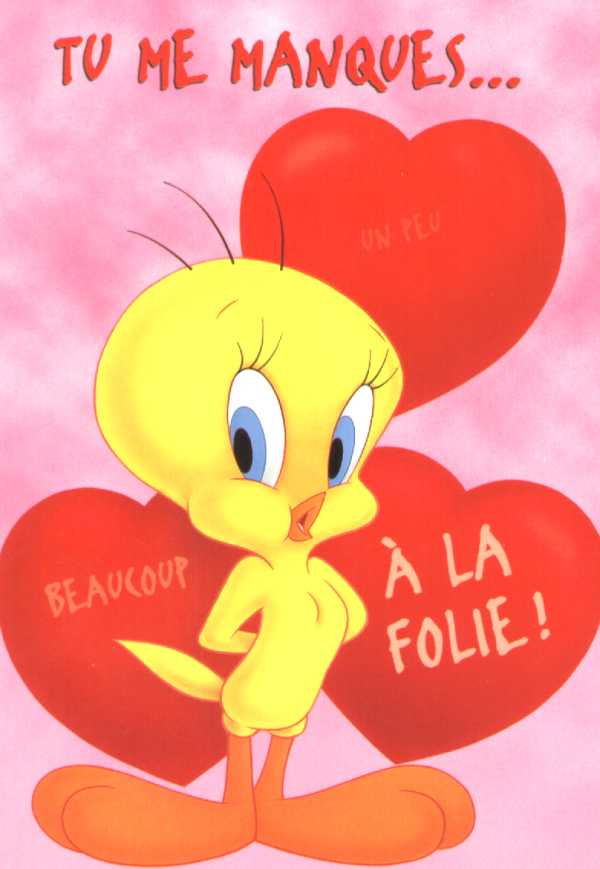 Tweety tu me manques