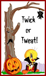 Tweety twick or tweat