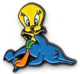 Tweety with a dolphin